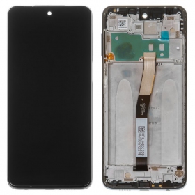 Xiaomi Redmi Note 9 Pro ecrã (cinza) (com moldura) (original)