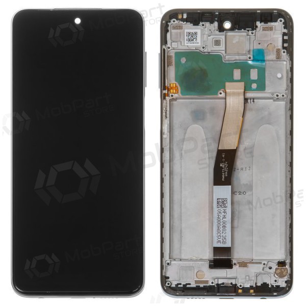 Xiaomi Redmi Note 9 Pro ecrã (cinza) (com moldura) (original) Xiaomi Redmi Note 9 Pro ecrã (cinza) (com moldura) (original)