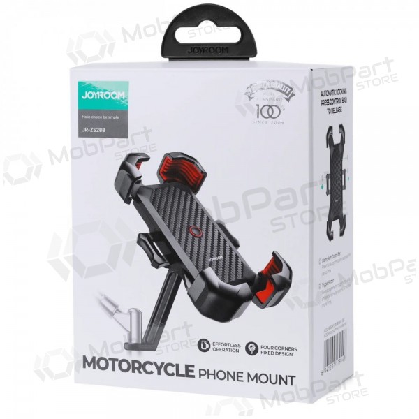 Telefono laikiklis motociklui Joyroom JR-ZS288 preto
