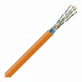 Cabo de rede LAN ECG FTP 6 (interno, blindado, PVC/LSZH, 500m, 23AWG/0,56mm, B2ca(s1,d1,a1))