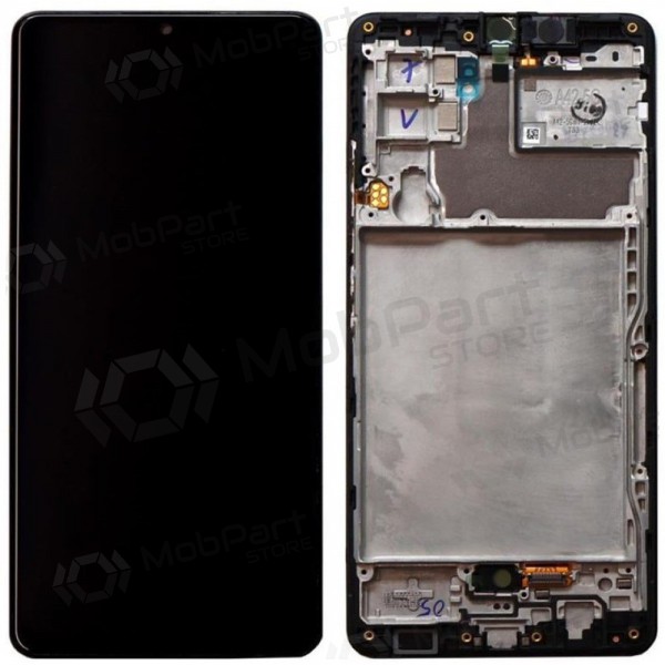 Samsung Galaxy A42 5G ecrã (preto) (com moldura) (original) Samsung Galaxy A42 5G ecrã (preto) (com moldura) (original)