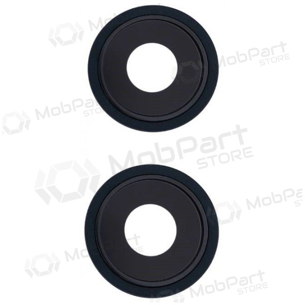 Apple iPhone 13 lente vidro da câmera (2unidade) (Midnight) (com moldura) Apple iPhone 13 lente vidro da câmera (2unidade) (Midnight) (com moldura)