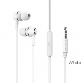 Mãos livres Borofone BM36 3,5mm (branco)