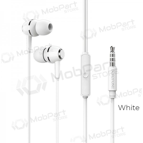 Mãos livres Borofone BM36 3,5mm (branco)