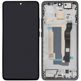 Xiaomi Poco X7 Pro ecrã (preto) (com moldura) (original)