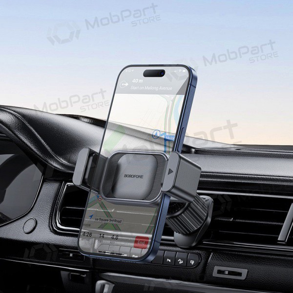 Suporte para telefone de carro Borofone BH106 (air vent) preto