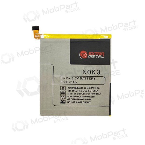 Nokia 3 bateria / acumulador (2630mAh)