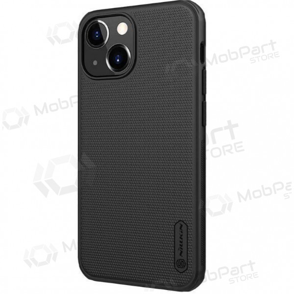 Apple iPhone 15 Plus capa „Nillkin Frosted Shield“ (preto)