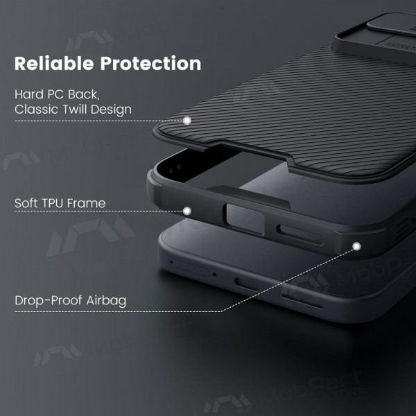Google Pixel 7A capa „Nillkin CamShield Pro“ (preto)