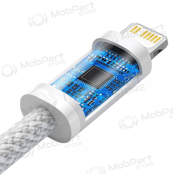Cabo Baseus Dynamic Type-C - Lightning 20W 1.0m (branco) CALD000002