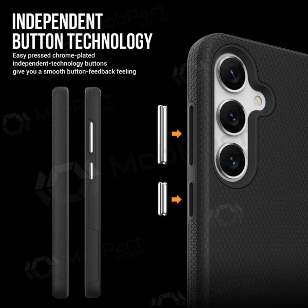 Capa Perfectionists Triangle Case Samsung S916 S23 Plus 5G preto