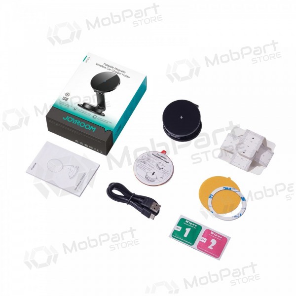 Automobilinis laikiklis-carregador Joyroom JR-ZS408 (dashboard) 15W preto