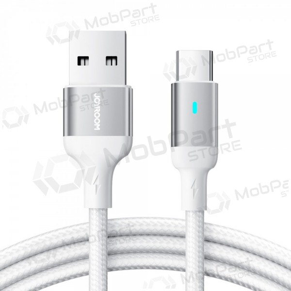 USB cabo Joyroom S-UC027A10 USB to Type-C 3A 1.2m branco