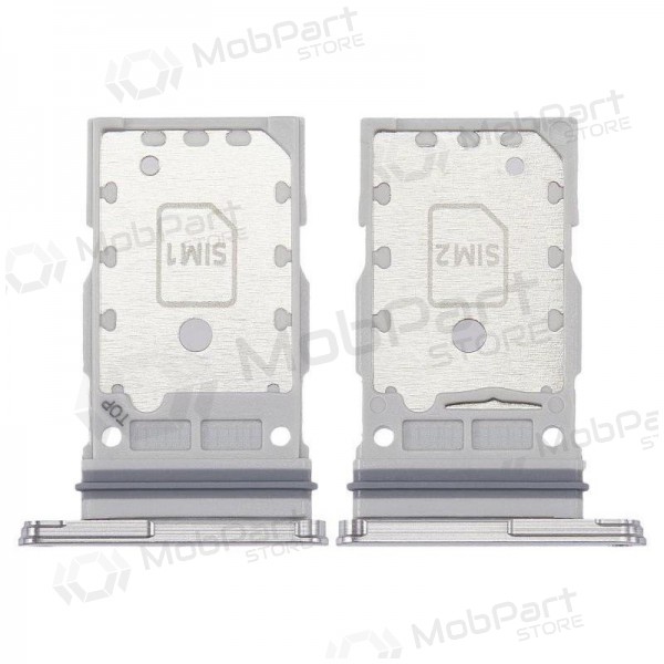 Samsung S901 / S906 Galaxy S22 / S22 Plus SIM titular do cartão (Dual) (branco) Samsung S901 / S906 Galaxy S22 / S22 Plus SIM titular do cartão (Dual) (branco)