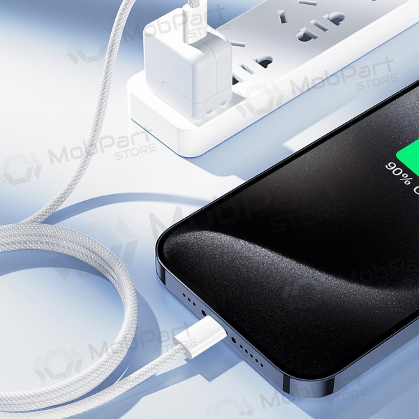 USB cabo Joyroom S-A45 USB-C to USB-C 60W 1.0m branco