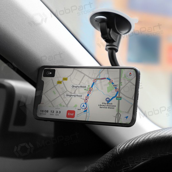 Suporte para telefone de carro Hoco CA55, glass-mounted, magnetic Suporte para telefone de carro Hoco CA55, glass-mounted, magnetic