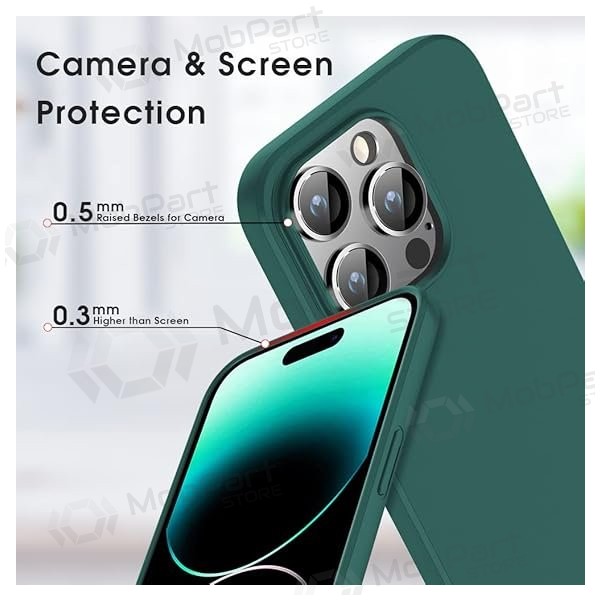 Samsung Galaxy A57 capa - X-Level Guardian (verde escuro)