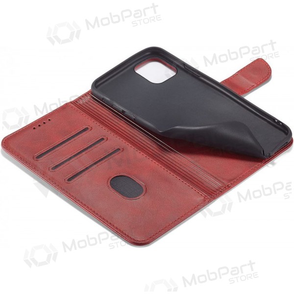Samsung Galaxy A57 capa - Wallet Case (vermelha)