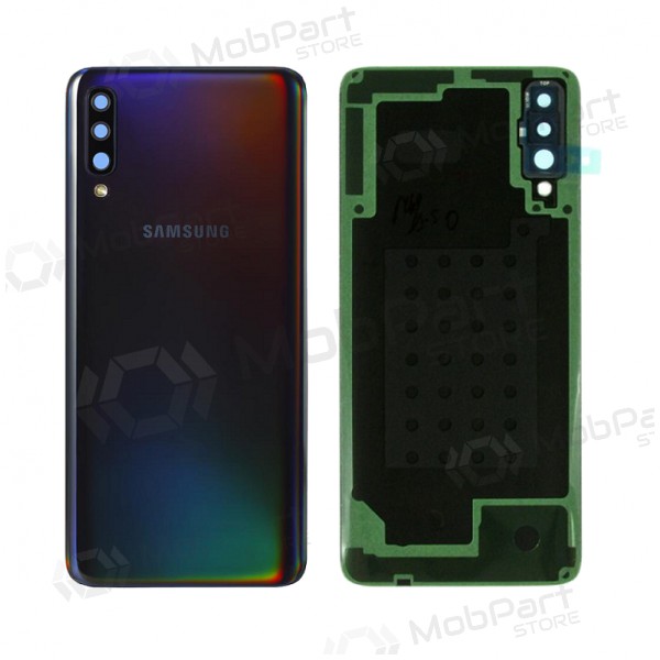 Samsung A705 Galaxy A70 2019 tampa traseira da bateria (preto) (usado grade B, original)