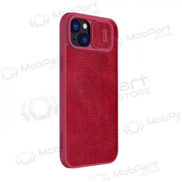 Apple iPhone 14 Pro capa „Nillkin Leather“ (vermelho)