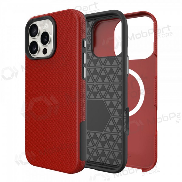 Capa Perfectionists Triangle Mag Case Apple iPhone 15 Pro Max vermelho