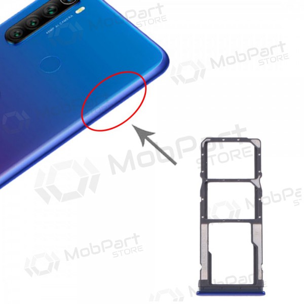 Xiaomi Redmi Note 8 / Redmi Note 8 2021 SIM titular do cartão azul (Neptune Blue) Xiaomi Redmi Note 8 / Redmi Note 8 2021 SIM titular do cartão azul (Neptune Blue)