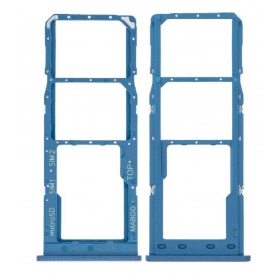 Samsung Galaxy A125 A12 / A127 A12S SIM titular do cartão (azul) (service pack) (original)