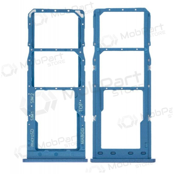 Samsung Galaxy A125 A12 / A127 A12S SIM titular do cartão (azul) (service pack) (original) Samsung Galaxy A125 A12 / A127 A12S SIM titular do cartão (azul) (service pack) (original)